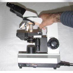 مشاهده ابعاد میکروسکوپ بیولوژی 1600 برابر مدل XSZ-801BN