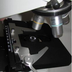 نمای استیج و قفل کن لامگردان میکروسکوپ بیولوژی 1600 برابر مدل XSZ-801BN