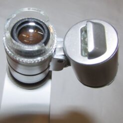 نمای لنز میکروسکوپ موبایل 60 برابر دارای کلیپس مخصوص - Universal-Clip-Type-LED-Cellphone-Microscope-60X