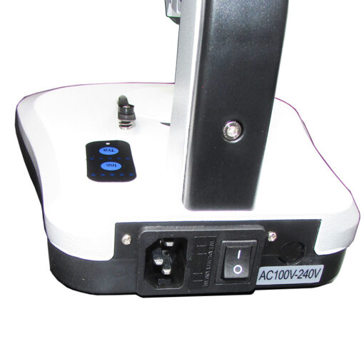 نمای پشت استریو میکروسکوپ ۲۰ و ۴۰ برابر مدل CS-5CAW